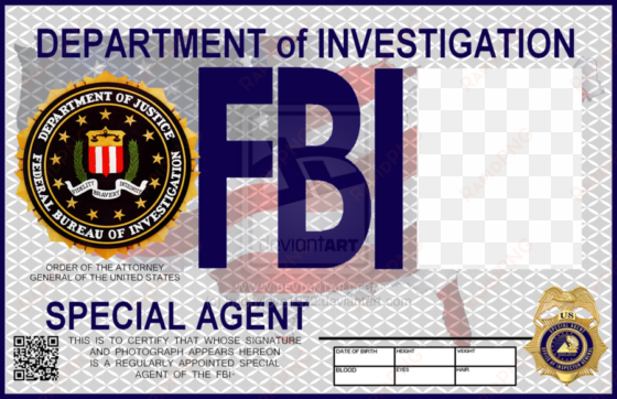 download fake fbi badges clipart badge federal bureau - fbi and law enforcement agencies