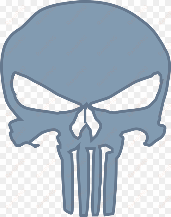 download gratuito em png e svg - punisher skull vector