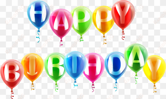 download - happy birthday balloons png