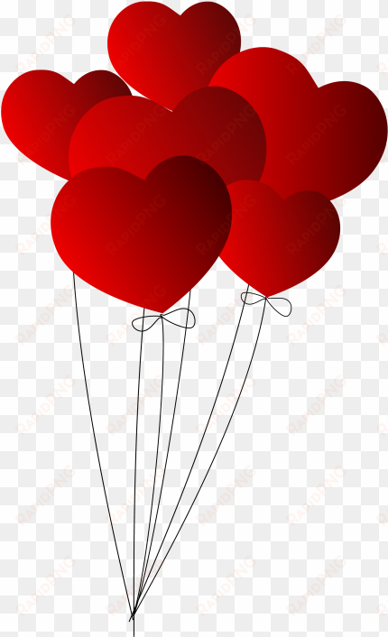 download heart balloon png image - heart balloon png