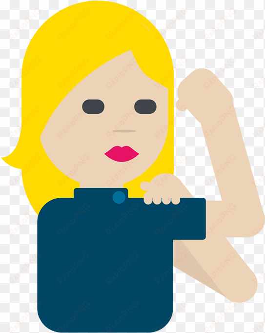 Download Image - Girl Power Emoji transparent png image