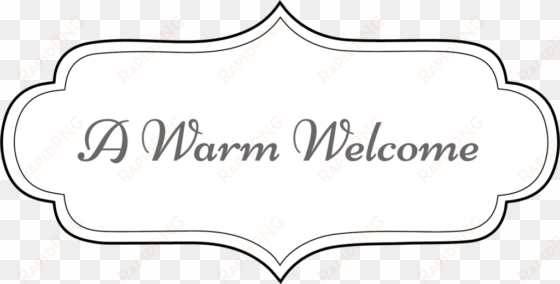 download let a warm make your new house - warm welcome clipart