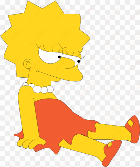 download - lisa simpson en png