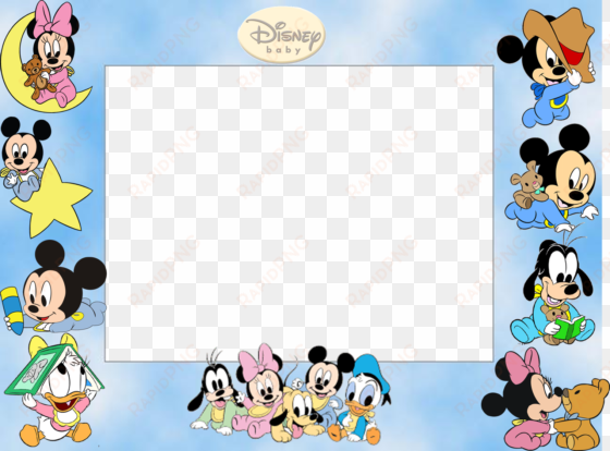 download molduras em png baby disney clipart mickey - mickey mouse baby