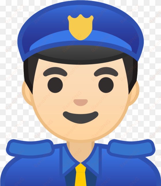 download svg download png - emoji policial whatsapp