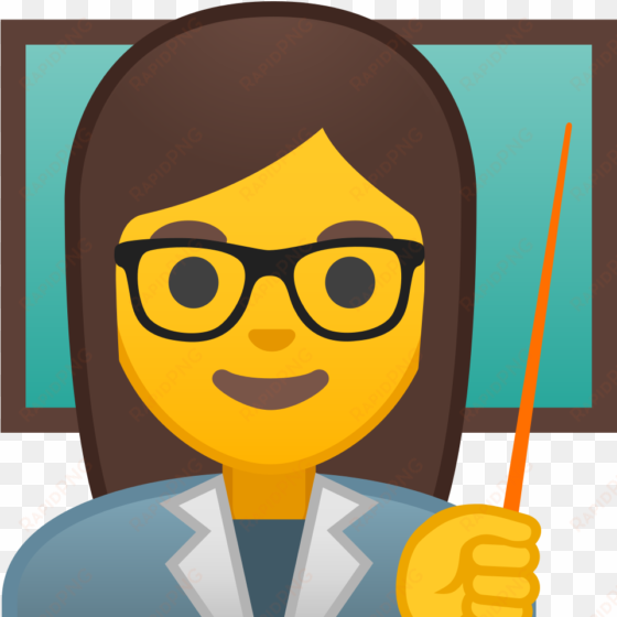 download svg download png - emoji teacher