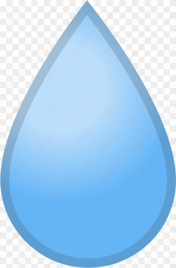 download svg download png - gota de agua emoji