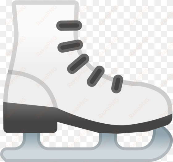 download svg download png - ice skate emoji