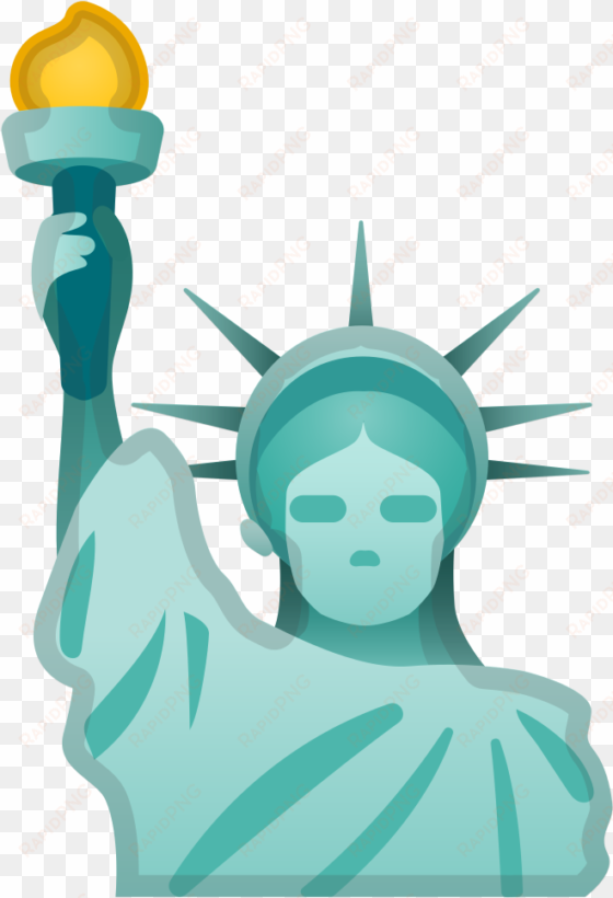 download svg download png - statue of liberty emoji