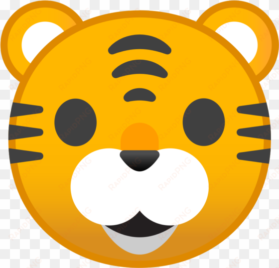 download svg download png - tiger emoji