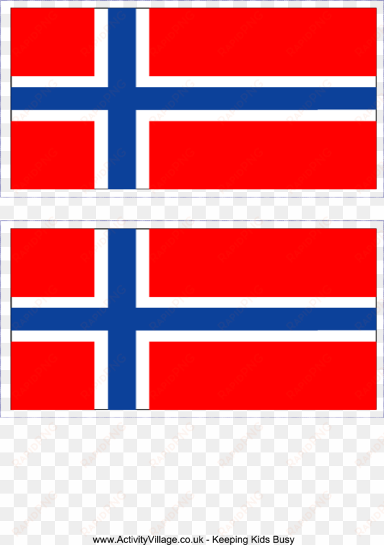 download this free printable norwegian template a4 - printable flag of norway