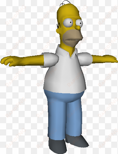 download zip archive - homer simpson the simpsons game