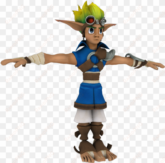 download zip archive - jak and daxter model