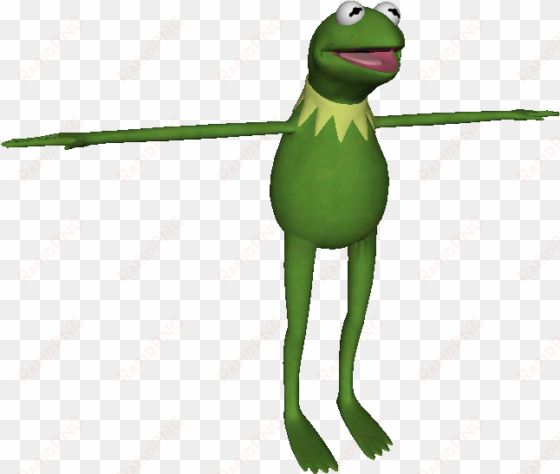 download zip archive - kermit the frog t pose