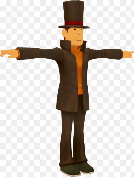 download zip archive - professor layton 3d model