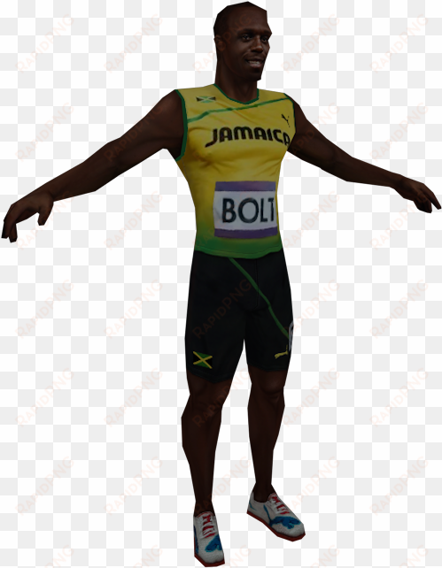 Download Zip Archive - Temple Run Usain Bolt Png transparent png image