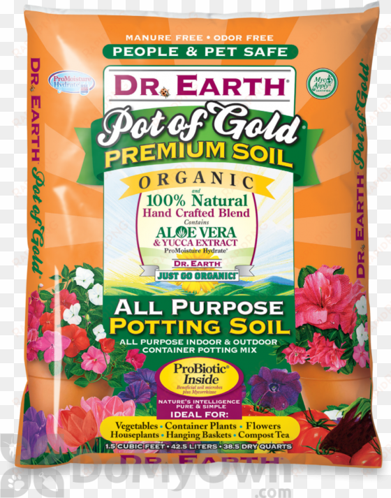 dr earth pot of gold all purpose organic potting soil - organic potting mix