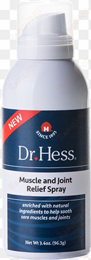 dr hess muscle and joint relief spray - muscle