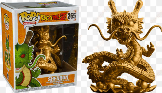 dragon - funko pop shenron gold