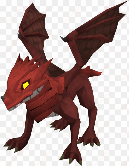 dragon" implement - baby red dragon
