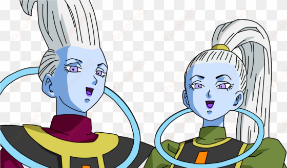 dragonball whis and vados lineart farbig by wallpaperzero - whis and vados png