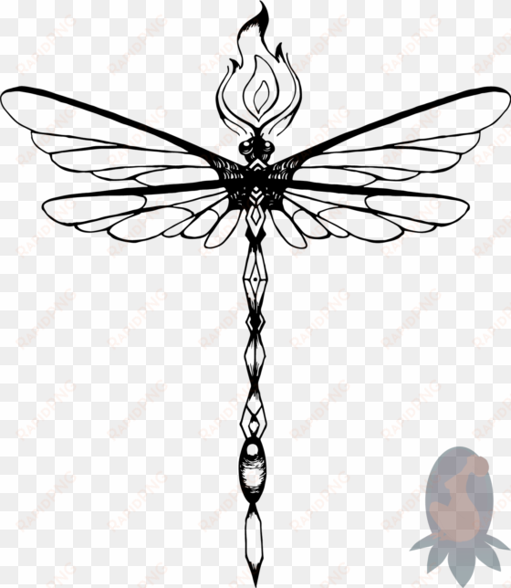 dragonfly tattoo - dragonfly