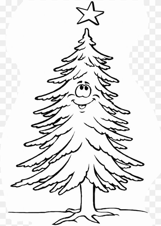 drawing arbol de navidad 145 - albero di di natale da colorasre