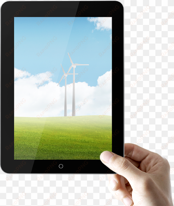 drawing ipad hand holding - tablet mano png