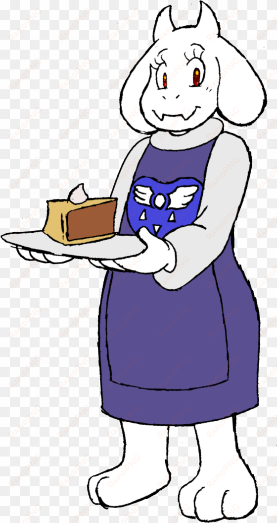 drawn background undertale - toriel mii