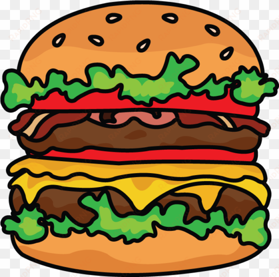 drawn burger easy food - burger drawings