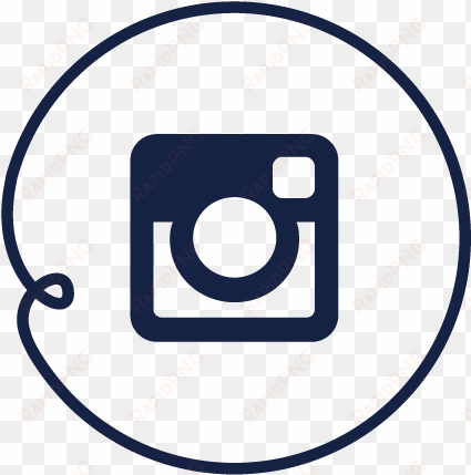 drawn symbol instagram - instagram logo blue vector