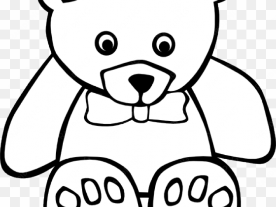 drawn teddy bear animated - teddy bear for coloring