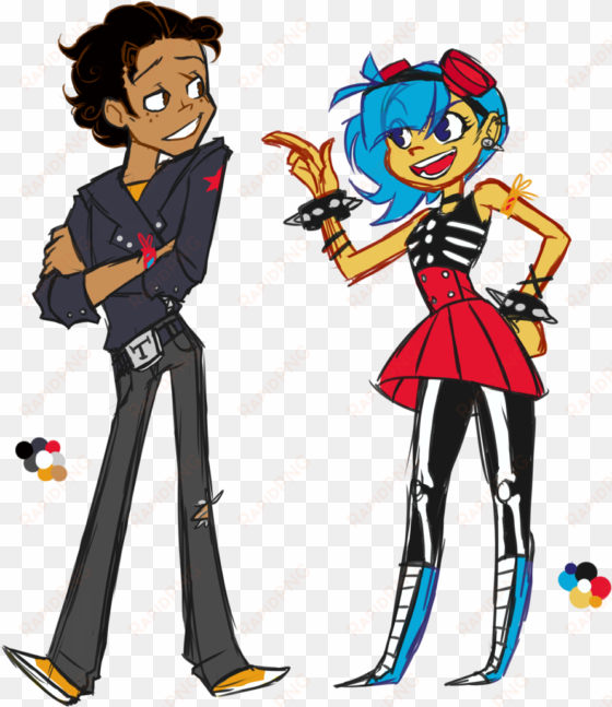 Drawn Tigres Png Tumblr - Frida Y Manny El Tigre transparent png image