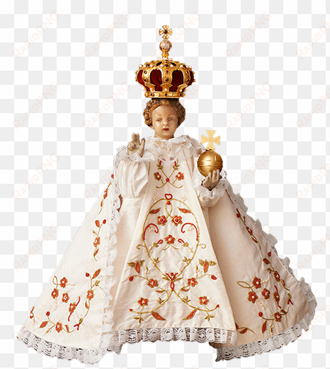 dressing the prague infant jesus - corona niño jesus de praga