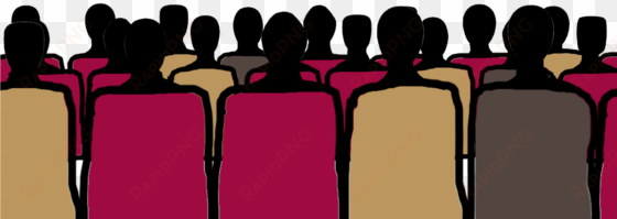 drew this graphic to be used in a video i am working - people sitting in rows