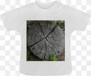 dried tree stump baby classic t-shirt - tree stump