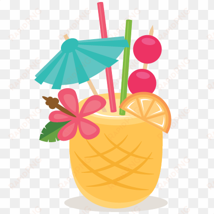 drink freebie of the day classroom doors - pineapple drink clipart