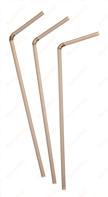 drinking straw, 24cm, - gold drinking straw png