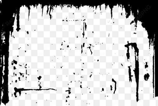 drip painting art computer icons drawing - dripping black paint png