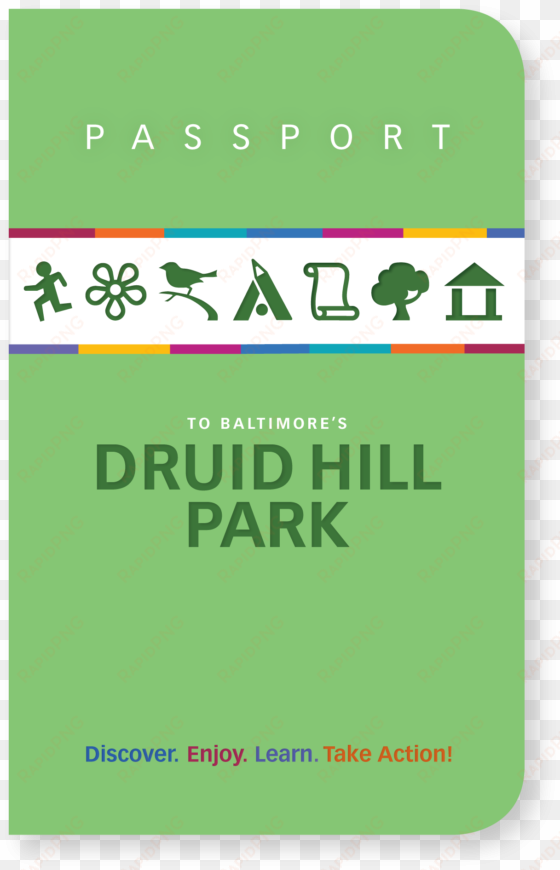 Druid Hill Park Passport - Graphic Design transparent png image