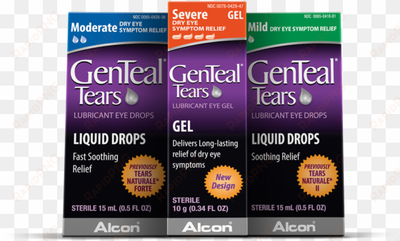 dryness hurts - genteal tears eye drops, lubricant, mild - 0.5 fl oz