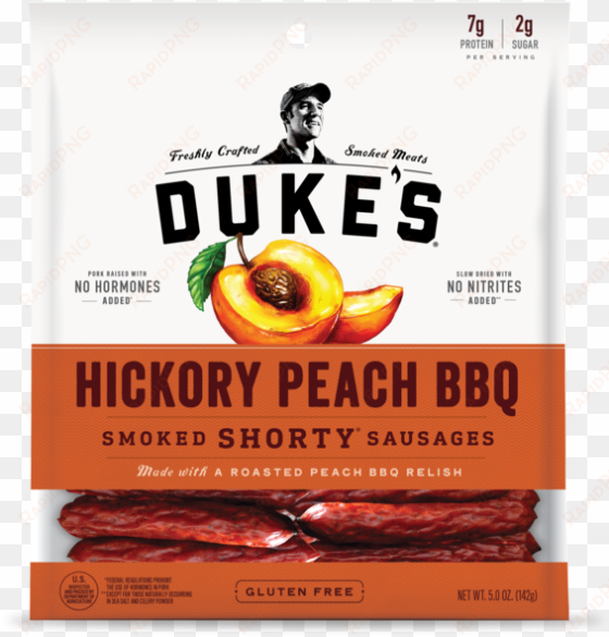 duke's hatch green chile smoked shorty sausages