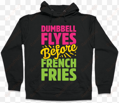 dumbbell flyes before french fries hooded sweatshirt - frida khalo (i paint flowers so they won't die) hoodie: