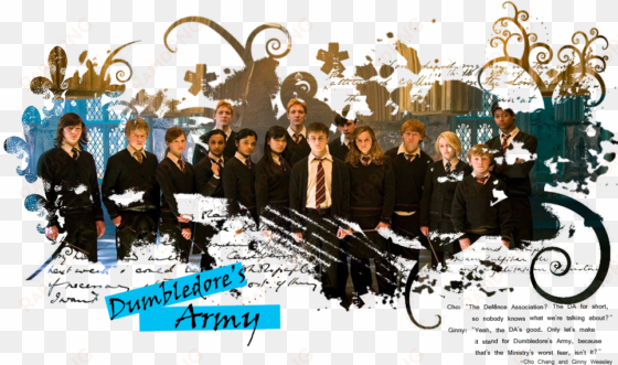 dumbledore army - dumbledore's army png