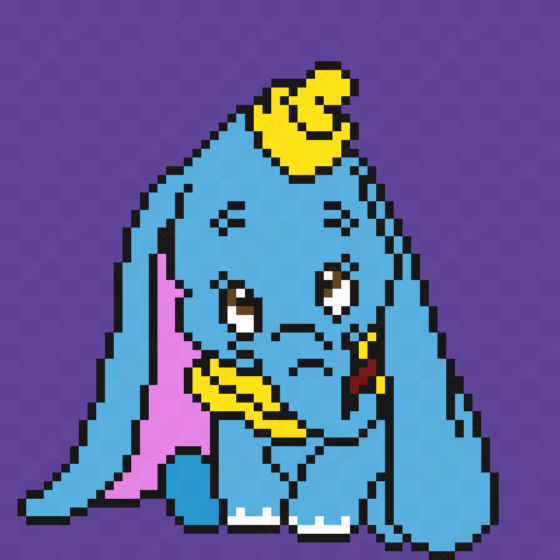 dumbo - minnie mouse pixel art