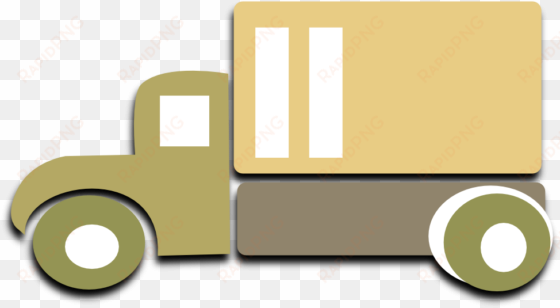 dump truck clip art - transportation distribution and logistics clipart
