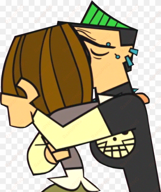 duncney kiss in celebrity manhunt studio by original58-d8moutr - duncan total drama quotes