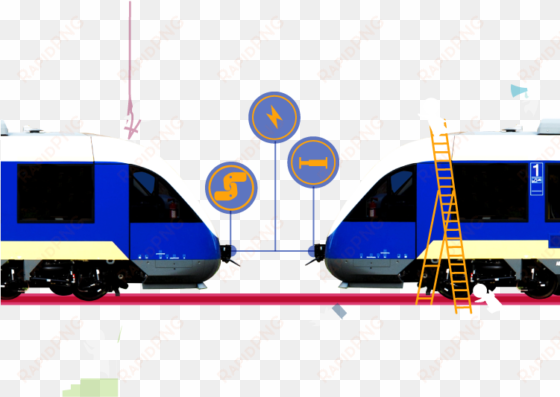 during coupling, one of the two cars is stationary, - two train connection