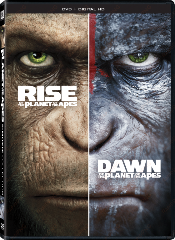 dvd - rise and dawn of the planet