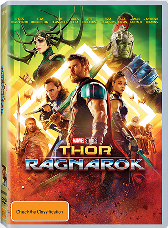 dvd - thor: ragnarok